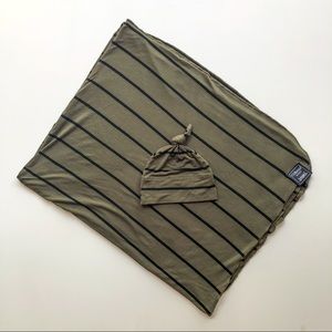 Milkmaid Goods Other - Milkmaid Goods Newborn Olive Swaddle & Hat Milkmaid Goods Other - Milkmaid Goods Newborn Olive Swaddle & Hat